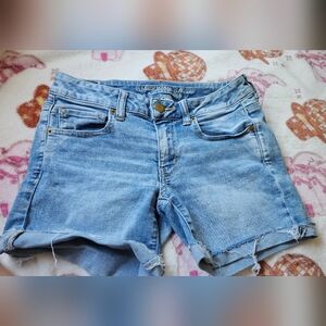 American Eagle Outfitters Light Blue Super Stretch Denim